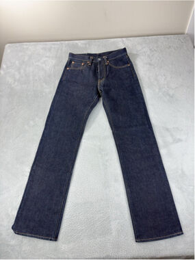 Iron Heart 634 21oz Extra Heavy Denim Men's Size 28 W X 30 L Dark Navy Denim
